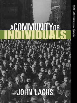 cover image of A Community of Individuals